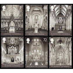 Gran Bretaña 3019/24 2008 Catedrales del Reino Unido MNH Gran Bretaña 3019/24 2008 Catedrales del Reino Unido MNH