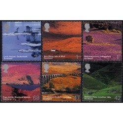 Gran Bretaña 2462/67 2003 Paisajes de Escocia MNH Gran Bretaña 2462/67 2003 Paisajes de Escocia MNH