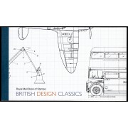 Gran Bretaña 3080 C3080 2009 Clásicos del Diseño Británico Carné Prestigio MNH