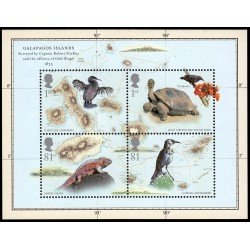Gran Bretaña HB 62 2009 Charles Darwin MNH