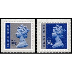 Gran Bretaña 3400/01 2010 Serie Reina Isabel II Entrega Especial MNH Gran Bretaña 3400/01 2010 Serie Reina Isabel II Entrega Especial MNH