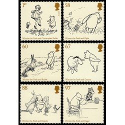 Gran Bretaña 3391/95 2010 Literatura Infantil Winnie the Pooh Gran Bretaña 3391/95 2010 Literatura Infantil Winnie the Pooh