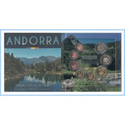 Andorra 2022 Cartera Oficial Euros € La moneda de Andorra Tirada: 10.500