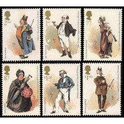 Gran Bretaña 3673/78 2012 200 Aniv. del nacimiento de Charles Dickens MNH Gran Bretaña 3673/78 2012 200 Aniv. del nacimiento de Charles Dickens MNH