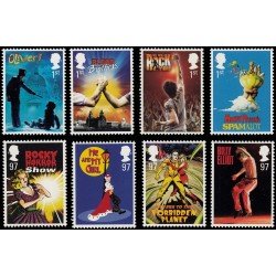Gran Bretaña 3432/39 2011 Músicos Británicos Comedias musicales MNH Gran Bretaña 3432/39 2011 Músicos Británicos Comedias musicales MNH