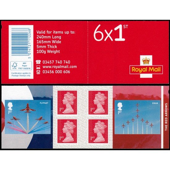 Gran Bretaña 4632/33 C4632 100 Aniv. de la RAF Royal Air Force Carné MNH Gran Bretaña 4632/33 C4632 100 Aniv. de la RAF Royal Air Force Carné MNH