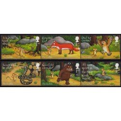 Gran Bretaña 4872/77 2019 Libro infantil Gruffalo MNH Gran Bretaña 4872/77 2019 Libro infantil Gruffalo MNH