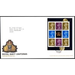 Gran Bretaña  C3183 2009 SPD FDC HB de Carné Prestigio Sobre primer día Portsmouth