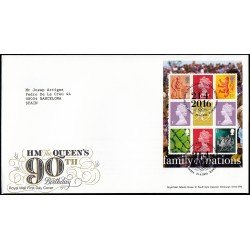 Gran Bretaña  C4305 2016 SPD FDC HB de Carné Prestigio Sobre primer día Tallents House