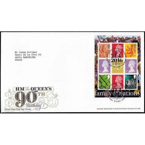 Gran Bretaña C4305 2016 SPD FDC HB de Carné Prestigio Sobre primer día Tallents House Gran Bretaña C4305 2016 SPD FDC HB de Carné Prestigio Sobre primer día Tallents House