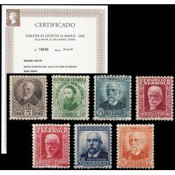 España Spain 655/61 1931-32 Personajes MNH España Spain 655/61 1931-32 Personajes MNH