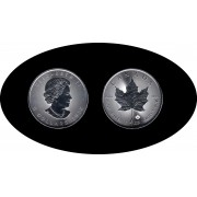 Canadá  2022 onza Plata Silver 5 $ Maple Leaf