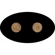 Francia France 10 francos franceses 1864 Naponeon III Oro gold Au Francia France 10 francos franceses 1864 Naponeon III Oro gold Au