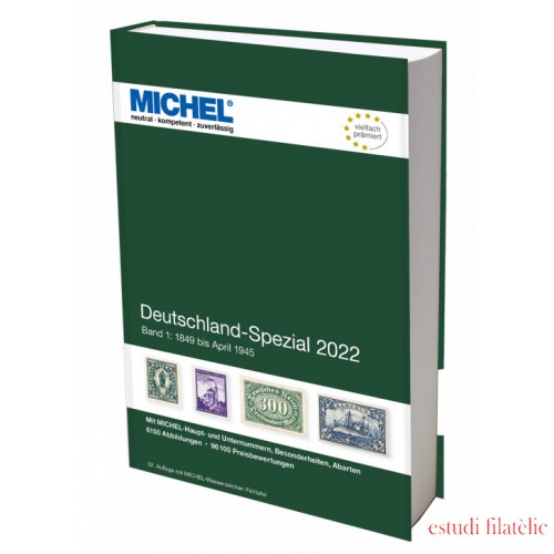 MICHEL Deutschland Spezial-Katalog 2022 - Band 1 