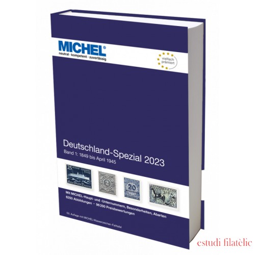 MICHEL Deutschland-Spezial Katalog 2023 - Band 1 