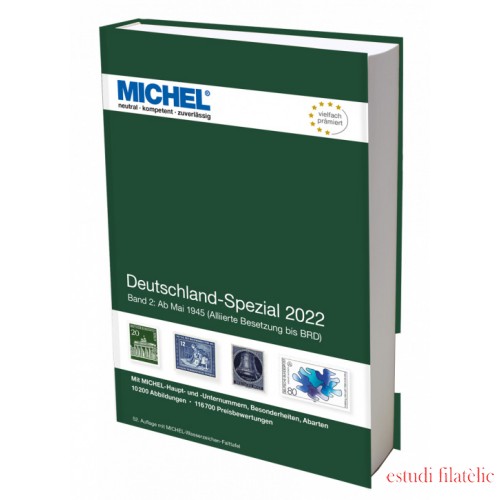 MICHEL Deutschland Spezial-Katalog 2022 - Band 2 