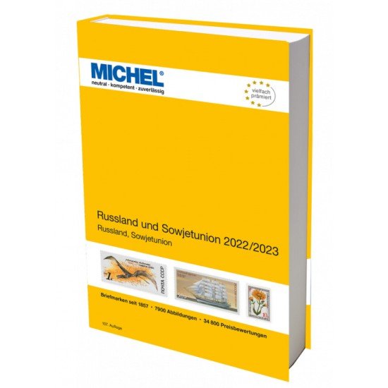 MICHEL Russland und Sowjetunion-Katalog 2022/2023 (E 16) MICHEL Russland und Sowjetunion-Katalog 2022/2023 (E 16)