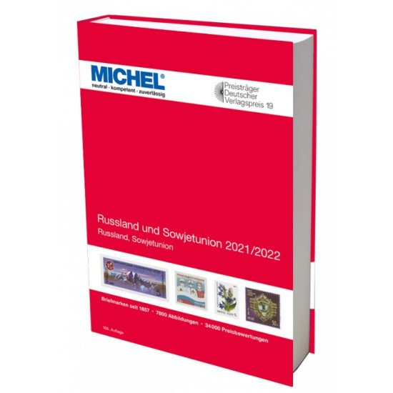 MICHEL Russland und Sowjetunion-Katalog 2021/2022 (E 16) MICHEL Russland und Sowjetunion-Katalog 2021/2022 (E 16)
