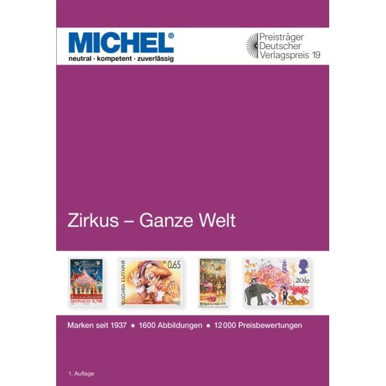 MICHEL Motivkatalog Zirkus - Ganze Welt MICHEL Motivkatalog Zirkus - Ganze Welt