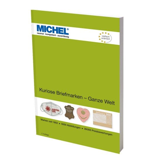 MICHEL Motivkatalog Kuriose Briefmarken – Ganze Welt MICHEL Motivkatalog Kuriose Briefmarken – Ganze Welt