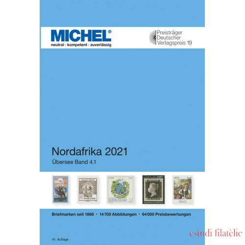 MICHEL Übersee-Katalog Nordafrika 2021, Band 1 (ÜK 4/1) 