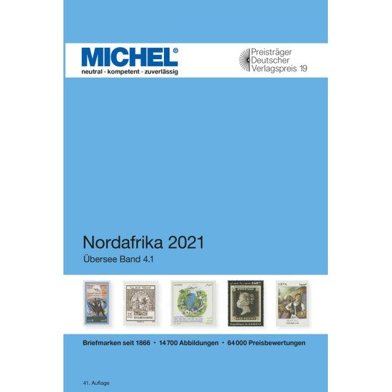 MICHEL Übersee-Katalog Nordafrika 2021, Band 1 (ÜK 4/1) MICHEL Übersee-Katalog Nordafrika 2021, Band 1 (ÜK 4/1)