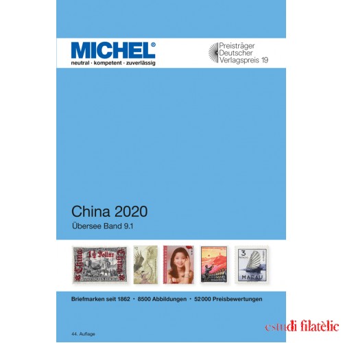 MICHEL Übersee-Katalog China 2020 (ÜK 9/1) 