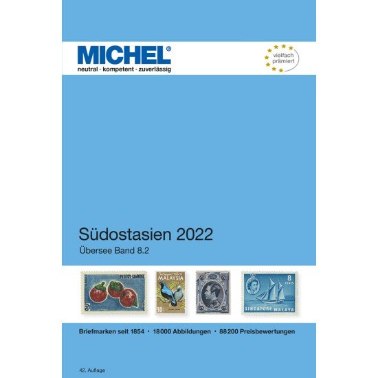 MICHEL Übersee-Katalog Südostasien 2022, Band 2 (ÜK 8/2) MICHEL Übersee-Katalog Südostasien 2022, Band 2 (ÜK 8/2)