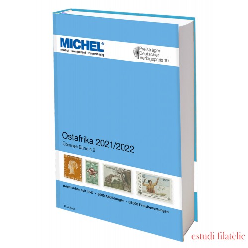 MICHEL Übersee-Katalog Ostafrika 2021/2022, Band 2 (ÜK 4/2) 