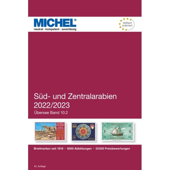 MICHEL Übersee-Katalog Süd- und Zentralarabien 2022/2023 (Ü 10.2) MICHEL Übersee-Katalog Süd- und Zentralarabien 2022/2023 (Ü 10.2)