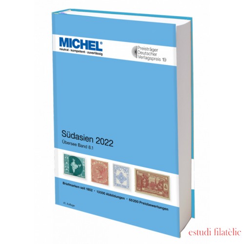 MICHEL Übersee-Katalog Südasien 2021/2022, Band 1 (ÜK 8/1) 