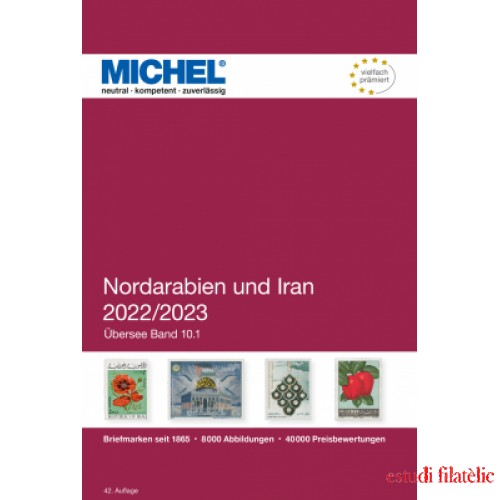MICHEL Übersee-Katalog Nordarabien und Iran 2022/2023, Band 1 (ÜK 10.1) 