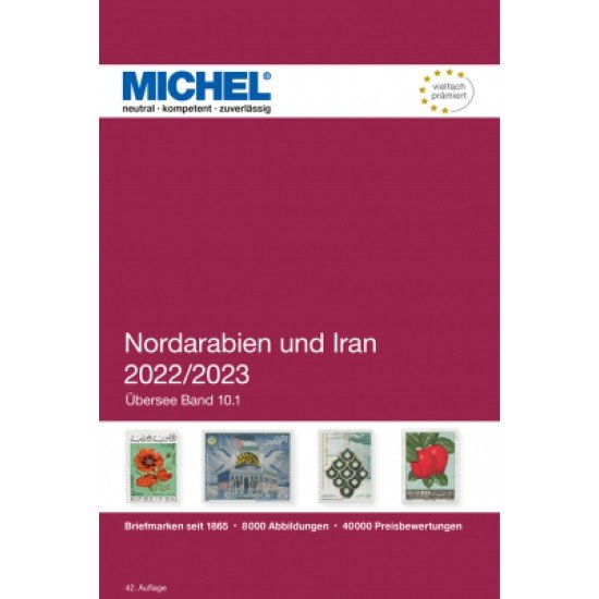 MICHEL Übersee-Katalog Nordarabien und Iran 2022/2023, Band 1 (ÜK 10.1) MICHEL Übersee-Katalog Nordarabien und Iran 2022/2023, Band 1 (ÜK 10.1)