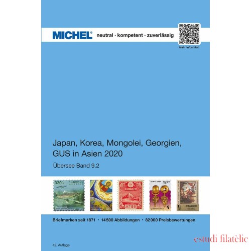 MICHEL Übersee-Katalog Japan, Korea, Mongolei, Georgien, GUS in Asien 2020, Band