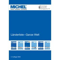 MICHEL Länderliste - Ganze Welt MICHEL Länderliste - Ganze Welt