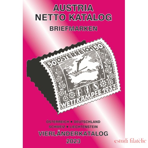  Austria Netto Katalog (ANK) Briefmarken Vierländer 2023 