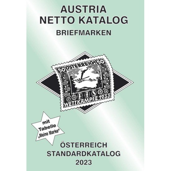 Austria Netto Katalog (ANK) Briefmarken Österreich Standard 2023