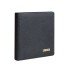Lindner 1106L-S Tapa de anillas DE CUERO karat para monedas, vacio - en color negro