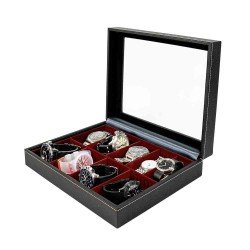 Lindner 2369-2462E-U Estuche Nera Varius para colecciones de relojes Lindner 2369-2462E-U Estuche Nera Varius para colecciones de relojes