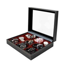 Lindner 2369-2463E-U Estuche Nera Varius para colecciones de relojes Lindner 2369-2463E-U Estuche Nera Varius para colecciones de relojes