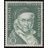 Alemania Federal Germany 80 1955  Centenario de la muerte del astrónomo y matemático Carl Friedrich Gauss (1777-1855) MNH
