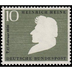 Alemania Federal 103 GERMANY 1956 Centenario de la muerte del poeta Heinrich Heine (1797-1856) MNH Alemania Federal 103 GERMANY 1956 Centenario de la muerte del poeta Heinrich Heine (1797-1856) MNH