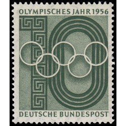 Alemania Federal Germany 107 1956 Juegos Olímpicos de Melbourne MNH Alemania Federal Germany 107 1956 Juegos Olímpicos de Melbourne MNH