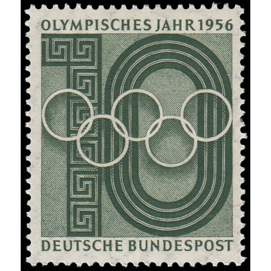 Alemania Federal Germany 107 1956 Juegos Olímpicos de Melbourne MNH Alemania Federal Germany 107 1956 Juegos Olímpicos de Melbourne MNH