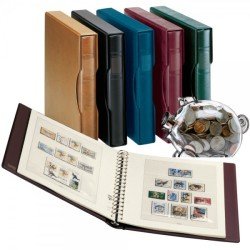 Hojas de Sellos Lindner 121D-1124V Alemania 1975 1979 República Democrática, incl. Tapa de anillos y estuche (artículo #1124) Hojas de Sellos Lindner 121D-1124V Alemania 1975 1979 República Democrática, incl. Tapa de anillos y estuche (artículo #1124)