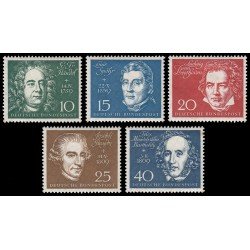 Alemania Federal Germany 188/92 1959 Inauguración de la Beethoven-Halle Músicos MH Alemania Federal Germany 188/92 1959 Inauguración de la Beethoven-Halle Músicos MH