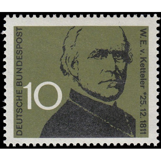 Alemania Federal Germany 246 1961 Cent. de Wilhelm Emanuel Freiherr von Ketteler MNH