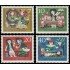 Alemania Federal 257/60 1962 Sujetos diversos-escenas de los hermanos Grimm MNH