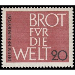 Alemania Federal Germany 261 1962 Campaña mundial contra el hambre MNH Alemania Federal Germany 261 1962 Campaña mundial contra el hambre MNH