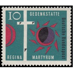 Alemania Federal 269 1963 Consagración de la iglesia Regina Martyrum MNH Alemania Federal 269 1963 Consagración de la iglesia Regina Martyrum MNH